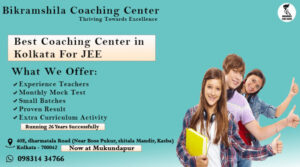 Read more about the article Excelling Towards Success: Best Coaching Center in Kolkata For JEE